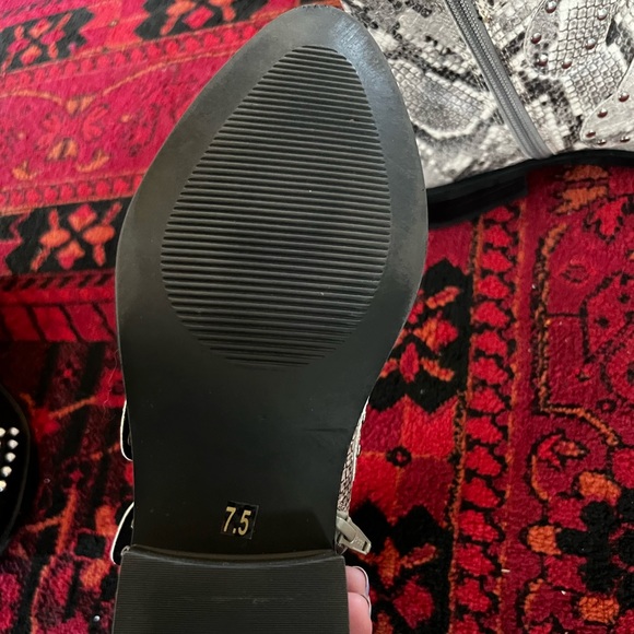 Steven Snake skin bootie - Picture 3 of 4